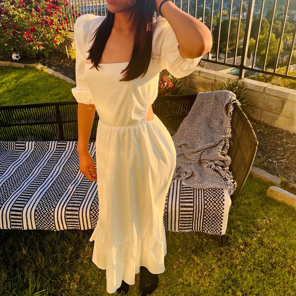 Wayf - Puff Sleeve Sundress
